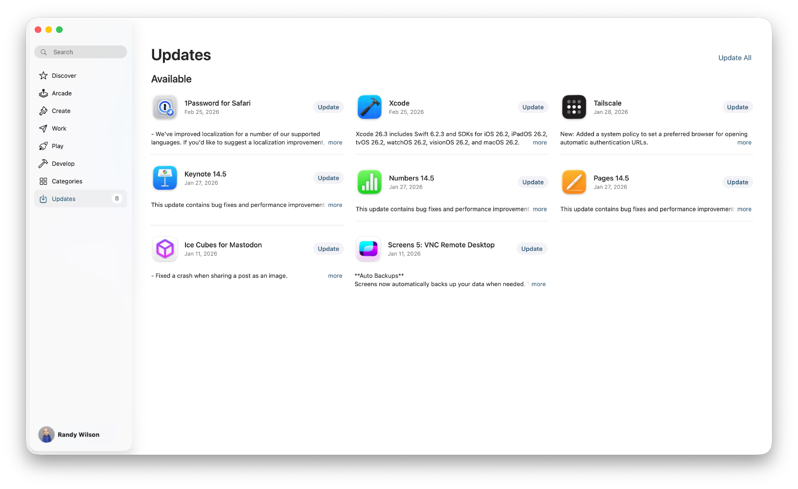 Software Update